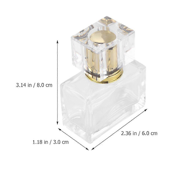 3 Klar Parfymflaskor, Resesprayflaskor, 30 ml Tomma Parfymflaskor