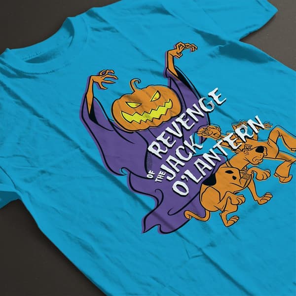 Scooby Doo Halloween Græskarhoved Børne T-shirt