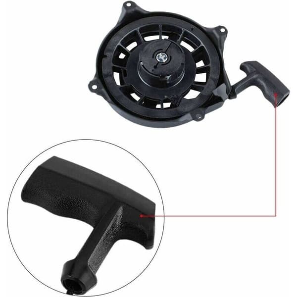 AIMOONSA Poweka 497680 Starter til Briggs & Stratton 497680 Oregon 31-068 Rotary 12368 Plæneklipper