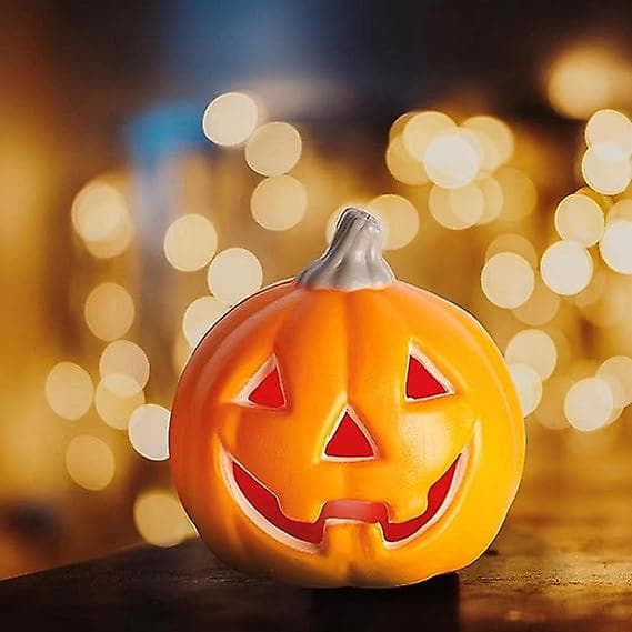 Halloween LED Jack O' Lantern Græskarlygter Nyhed Flash Græskarlygte Lampe Legetøj
