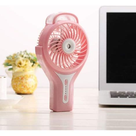 Multifunktionel bærbar udendørs ventilator. Lille USB bærbar ventilator, ideel til kontoret.