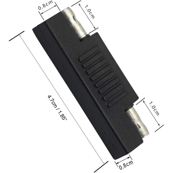 Stykker SAE Solar Reverse Polarity Adapter Connectors til SAE til SAE Quick Disconnect forlængerkabel. Solpanel batterioplader