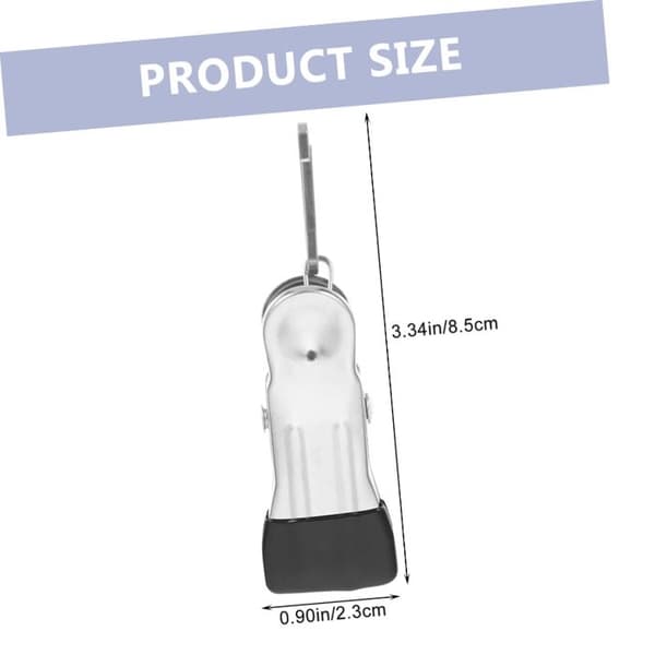 20 pcs Clothes Pegs with Hanging Loop - Mini Clothes Pegs for Clothesline - PVC Duvet Clip