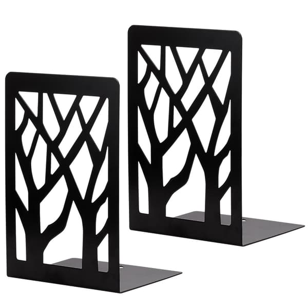 Decorative Metal Bookend - 1 pair