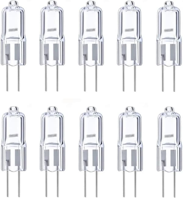 10 x halogenkapsellampe G4 5W 10W 20W 5 10 20W 12V lampe [Energi