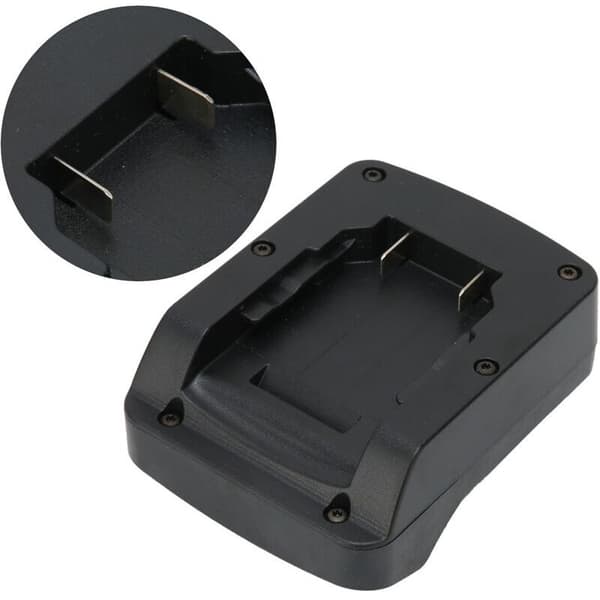Batteriadapter til 18V/20V batterier. Til Metabo 18V lithiumbatterier. Strømadapter til elværktøj.