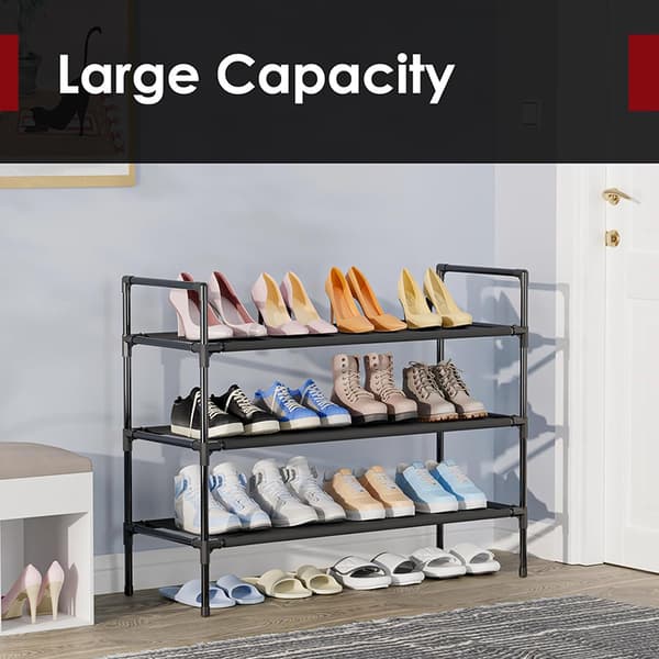 Shoe Rack / Shoe Stand / Shoe Storage – Metal Shelf for the Hallway Model 2