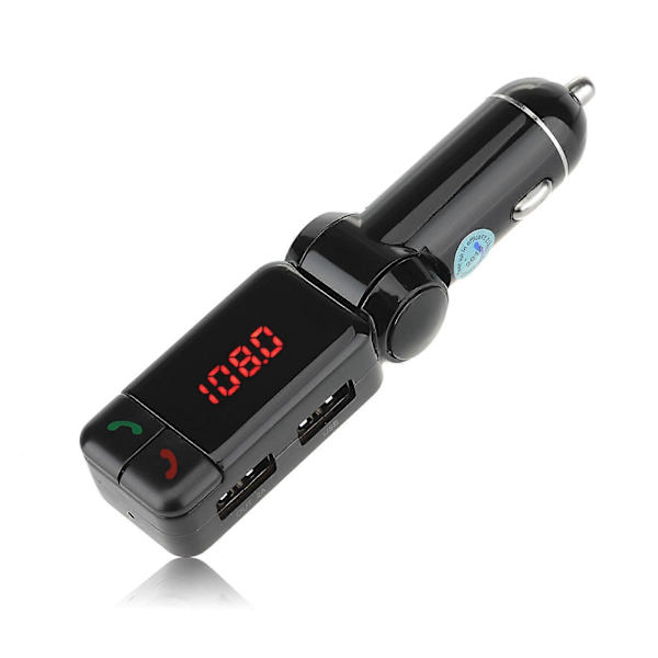 Trådløst Bluetooth Bilsæt Håndfri Biloplader MP3-afspiller USB