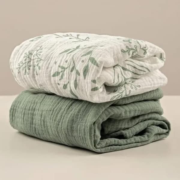 Vogn/babylaken – 2 deler – Egnet for barnevogner, vugger, babysenger