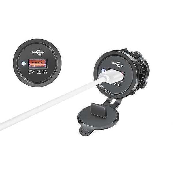 INF YC-A52QC Enkel USB QC3.0 Billaddare