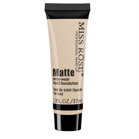 Miss Rose Matte Wear Liquid Foundation - Beige (37 ml)