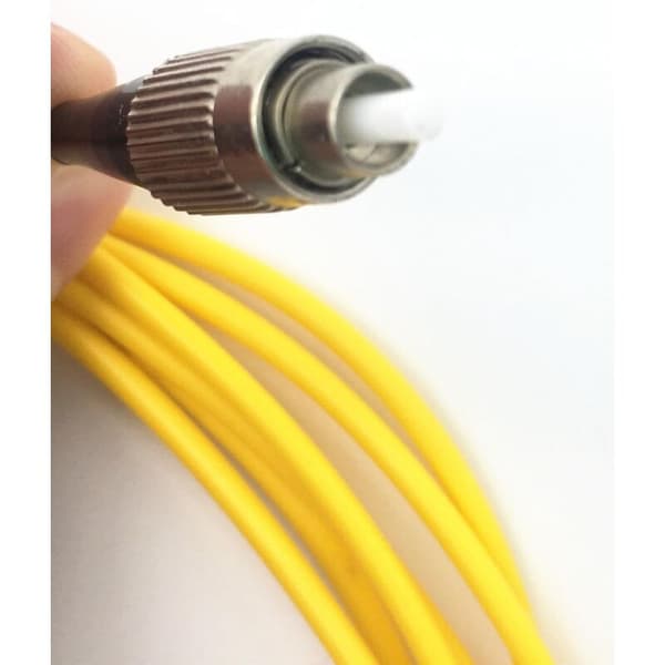 Single-mode FC til SC optisk fiber patchkabel med optisk konnektor, 10m.