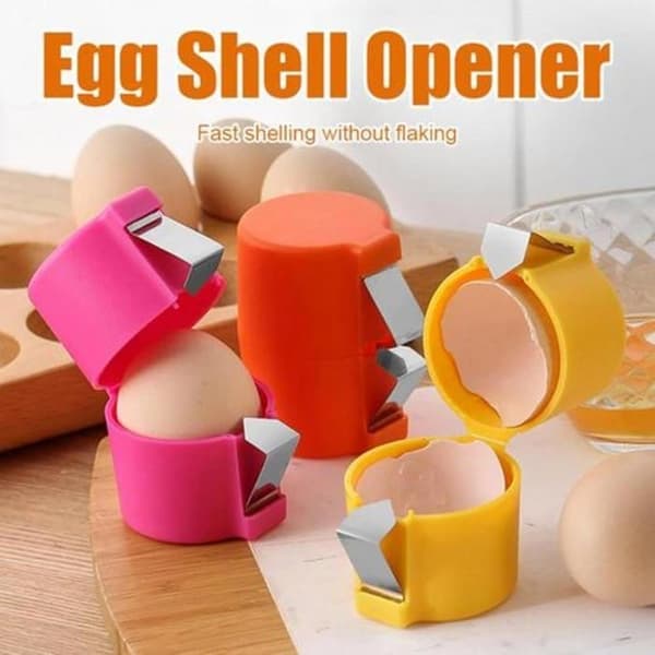 Egg Cracker Separator | Egg Cracker Tool, Portable Egg Cutter, Egg Shell Opener