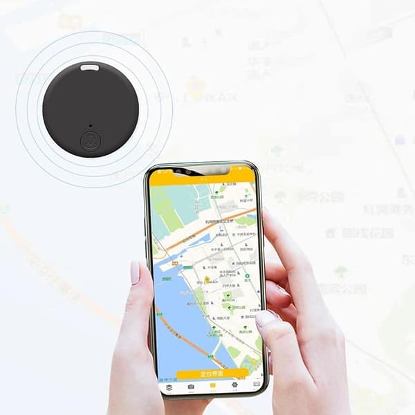 4 stk GPS-sporere Smart Locator med Bluetooth, Mini trådløs sporer, nøkkel