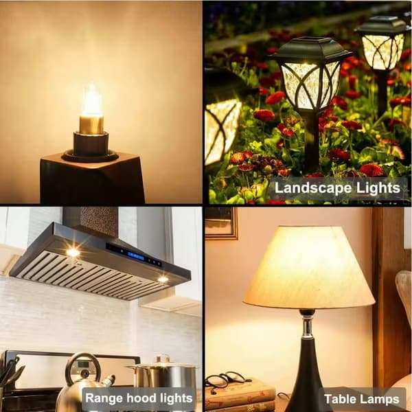 20-pack G4 halogenlampor 10W 12V - Varmvit