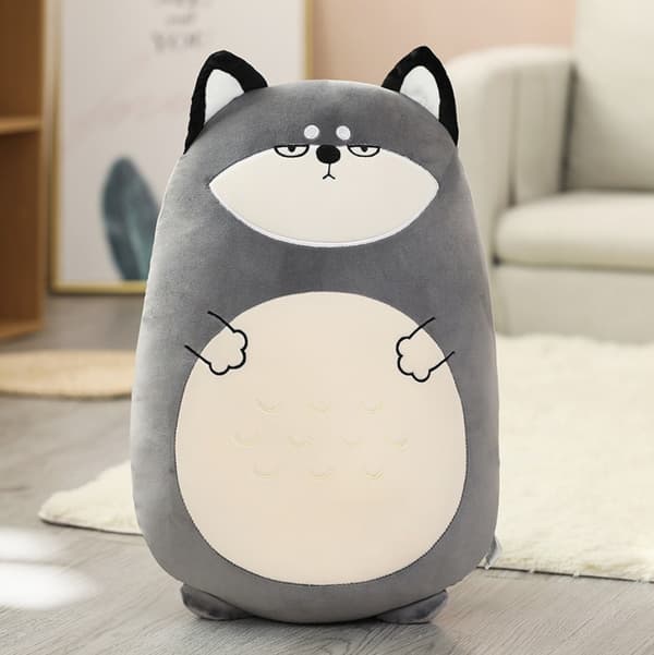 New 60cm Squishmallows Plush Kawaii Soft Large Pillow - Perfect Husky