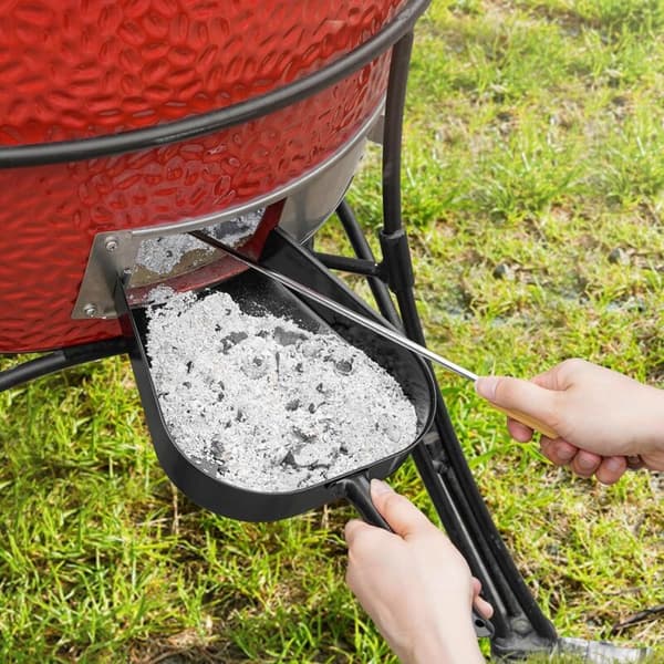Kullspade til grill. Askespade. Ståltilbehør til Kamado-grill/keramisk grill