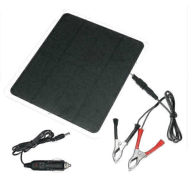20w Solpanel Solcellsmodul Laddare Usb Solladdare Bil 12v/5v