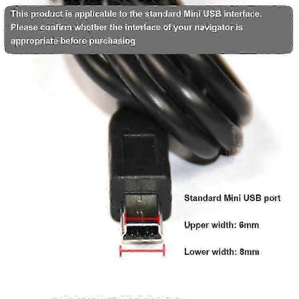 1~10 STK Bilopptaker Spesiell Billader MINI USB-hode 2A 3,5 M Universell Bil Strømkabel Lader Biltilbehør