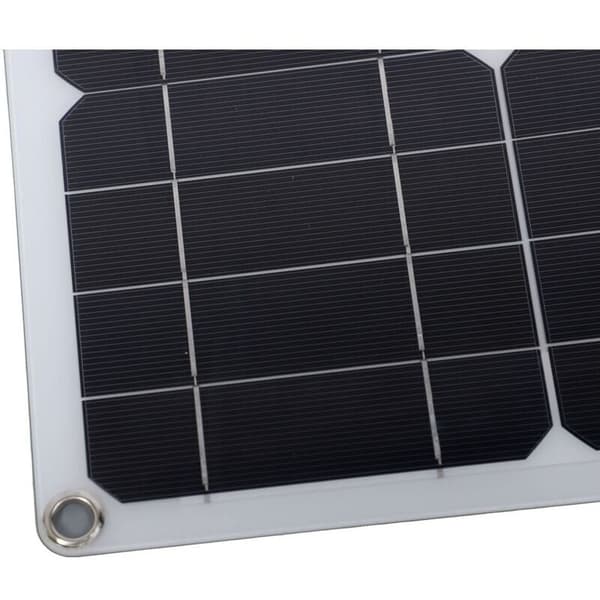 100W IP67 Vanntett Solcellepanelsett med 12V/24V 20A DC-kontroller - Bærbart Solcellepanel for Bobil, Campingvogn og Kjøretøy