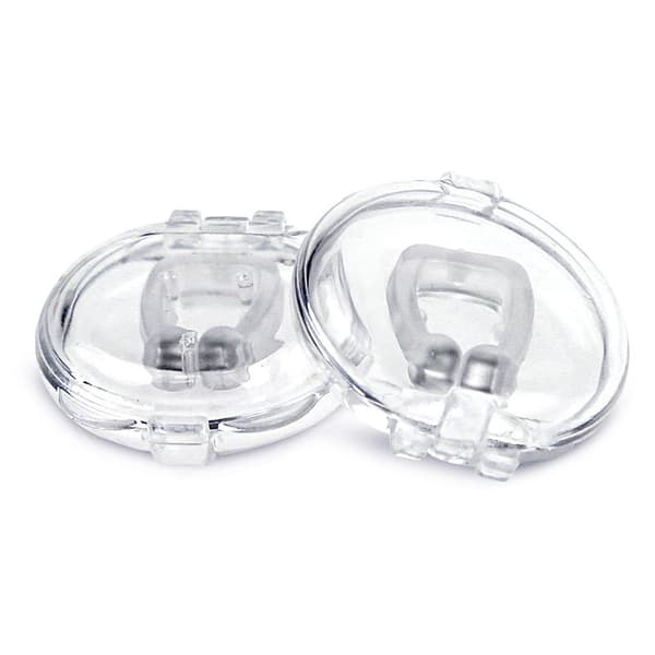 Magnetic Anti-Snoring Nose Clip 6-pack Transparent