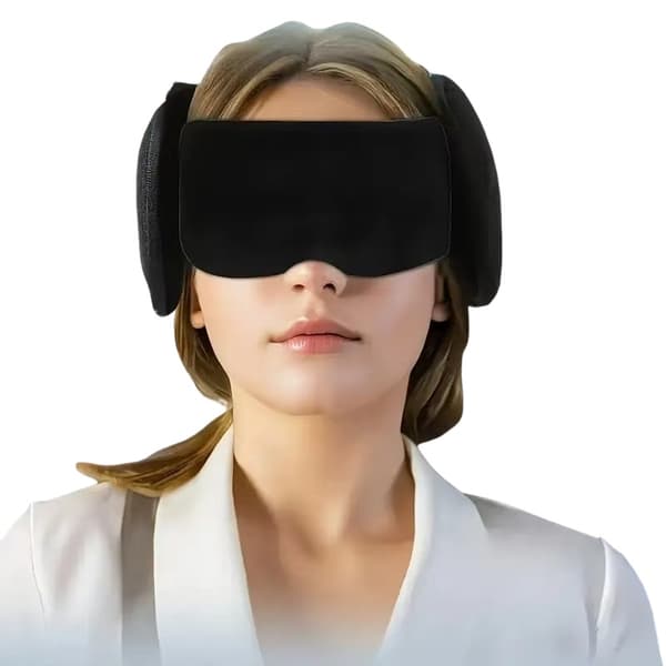Multifunctional All-in-One Sleep Mask - Blackout, Shaped and Comfortable
