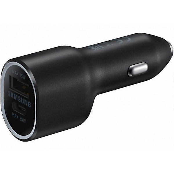 Samsung USB-C USB-A Duo Billader - Svart