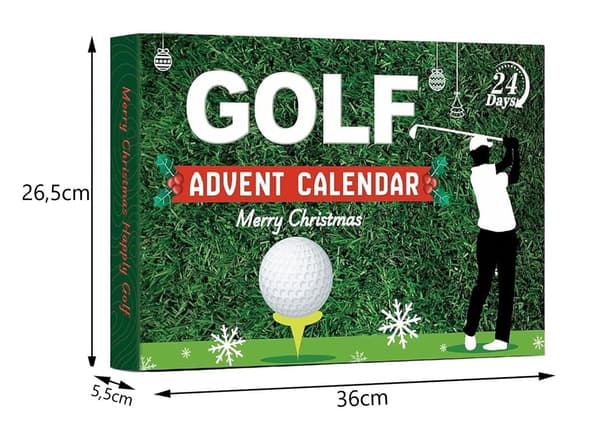 Golf-adventskalender - 24 overraskelser til jul