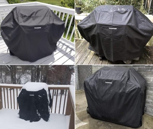 Grillovertræk / Grillbeskyttelse - Beskyttelse til grillen - 100x60x95cm