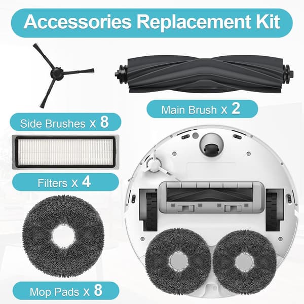 Replacement Accessories for Dreame L10s Ultra Vacuum Cleaner