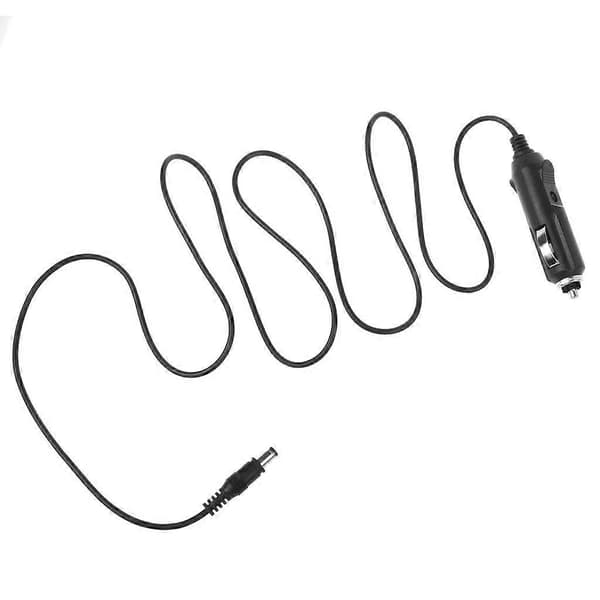 12V Biloplader Auto Strømforsyningskabel til DC5.5mm x2.1mm Cigarettænder