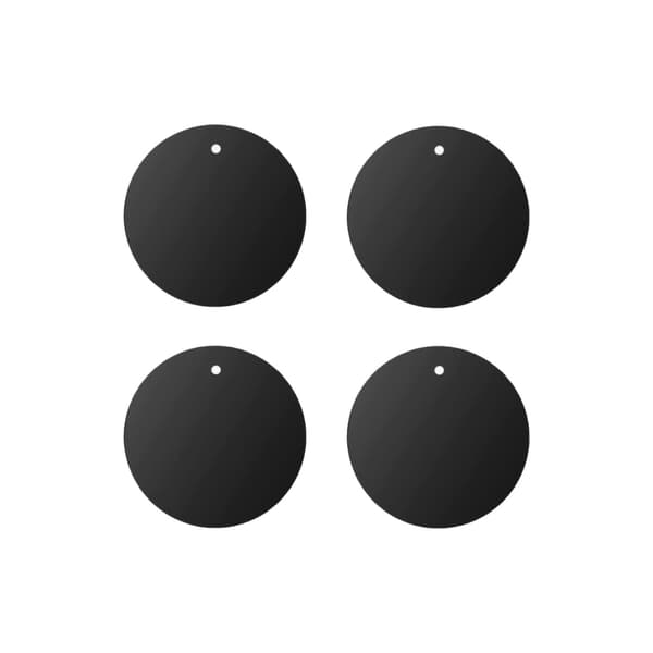 Magnetic Plate for Mobile Phone - Self-Adhesive - 4 pcs