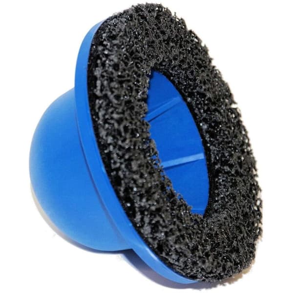 Hjulnavsrenser med 150 mm slibeskive - Professionel rustfjerner til bremseskiver og fælge med 1/2\" drev til hjulskift. Rustfjerner
