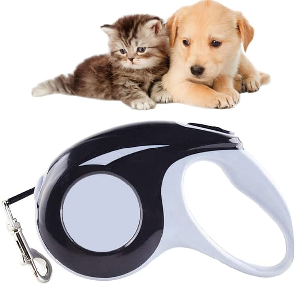 Hundesnor 5m - Rullende - Fleksibel Rullesnor - Hundesnor