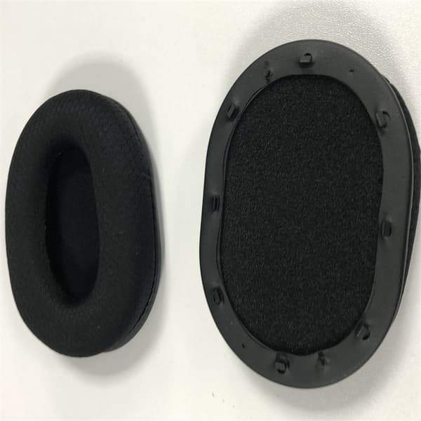 Øreputer kompatible med Razer BlackShark V2/V2 Pro hodetelefoner, erstatningsputer 1 par Svart Razer BlackShark V2 / V2 Pro