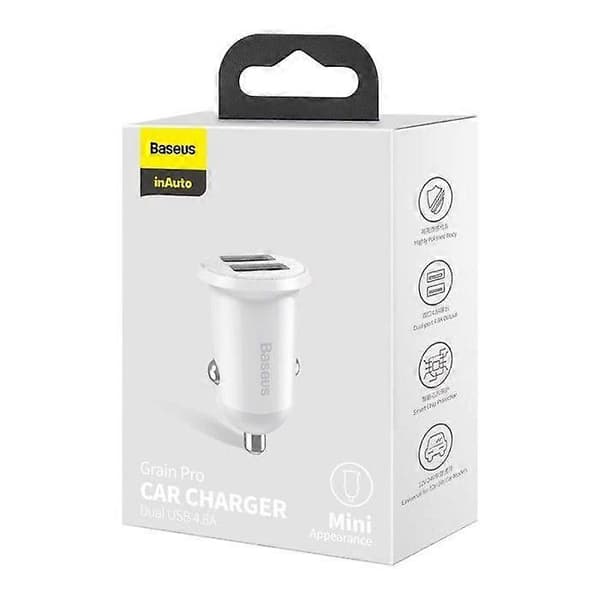 USB Billader - CCALLP - CCALLP-02 - 4.8A - 2 porter - Overladingsbeskyttelse