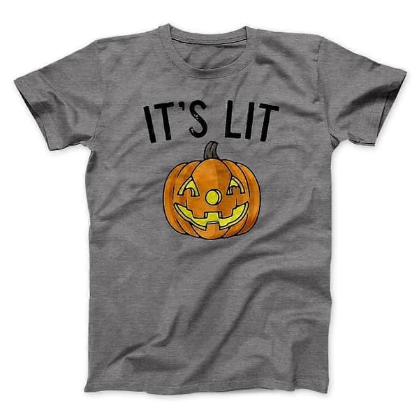 Det er en lysende Jack-O-Lantern t-skjorte