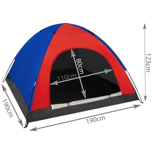 Telt / Campingtelt - 2-4 personer
