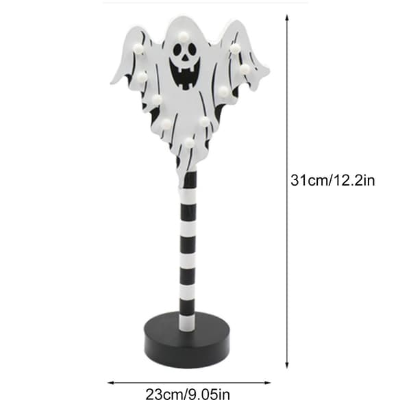 Jack-O'-Lantern Hagestake Halloween Dekorasjon 100% Helt Ny