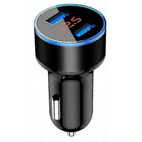 Batteritestare Meter Billaddare USB Batteriackumulator