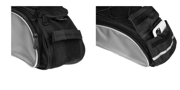 Bicycle Bag 13L - Bag for Bicycle - Attaches to luggage rack / Frame