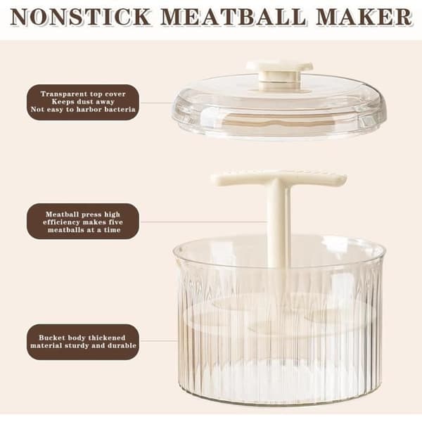Meatball Maker, Meatball Machine, Multifunctional Kitchen Utensil, Nugget Mold
