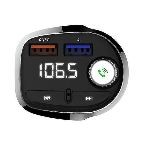 Utsøkt Bil MP3-spiller Bluetooth Bilsett FM-sender Håndsfritt Anrop Dobbel USB Billader