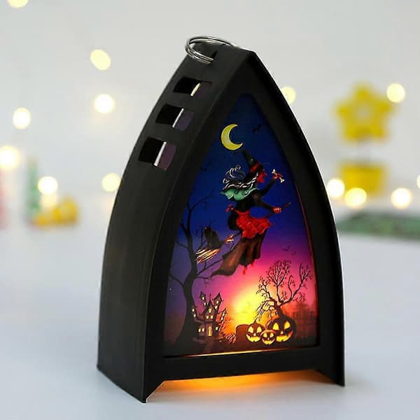 Halloween Jack-O-Lantern Elektronisk Lygte med Lys til Børn