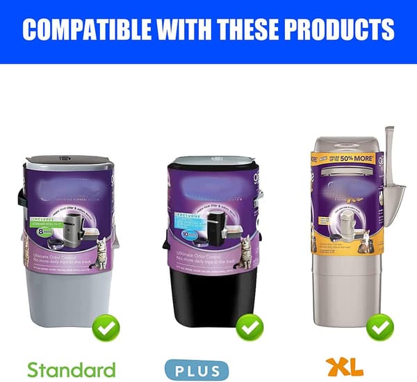 20 stk. Kassetter til Engangsbleespande til AngelCare, Tommee Tippee Twist & Click