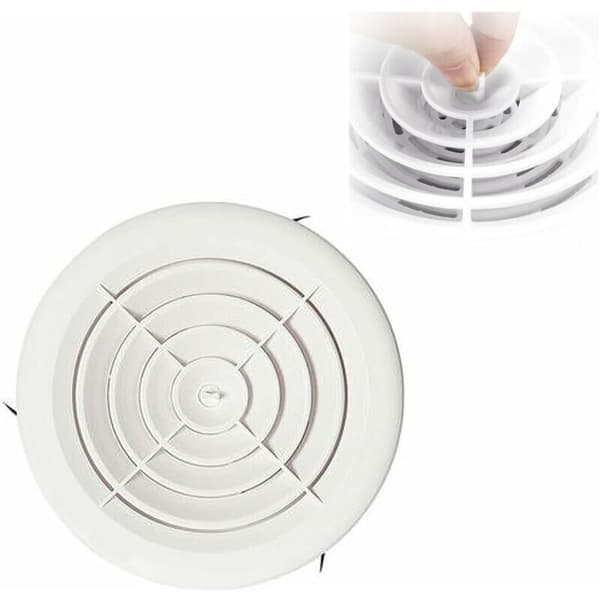 150 mm justerbar rund luftventilrist