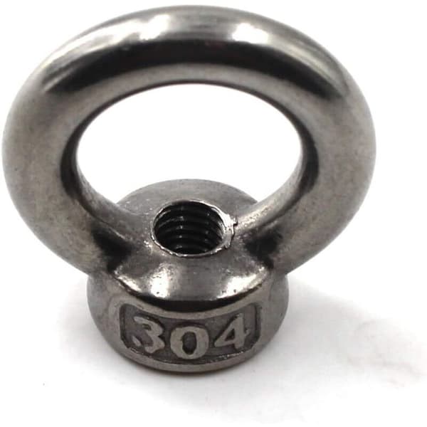 8 STK M6 304 Rustfrit Stål Løftering med Gevind