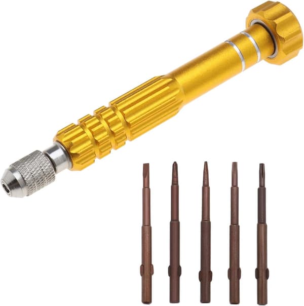 5 i 1 Multifunktionel Mini Magnetisk Lommeskruetrækker