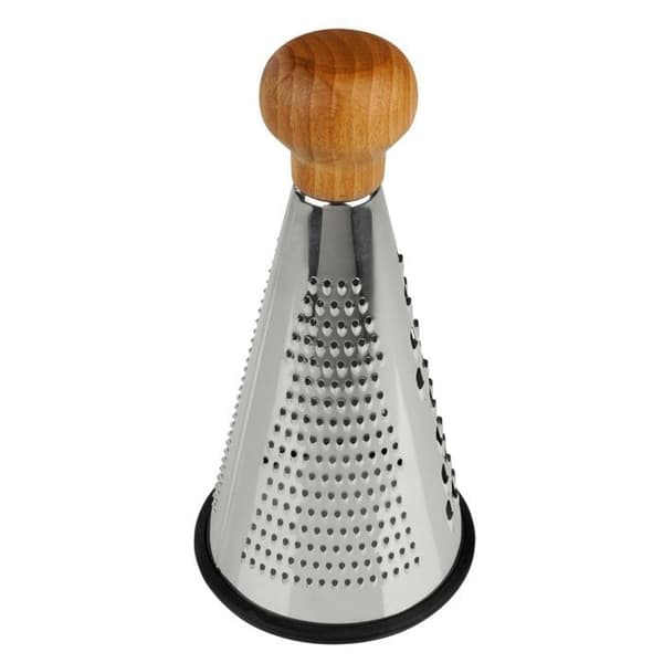 (Grey) Conical grater for vegetables and cheese 24.5 cm Fackelmann Nature
