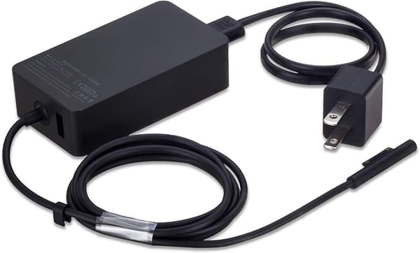 2025 Seneste Model 65W Surface Pro Laptop Oplader til Microsoft Surface Pro 10/9/8/7/6/5/4/3/X, Windows Surface Laptop 6/5/4/3/2/1